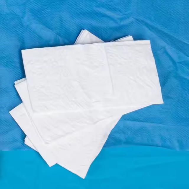 Disposable Medical Hand Towel Paper used in Surgical Packs Many Sizes Chinese Factory sterile or non sterile